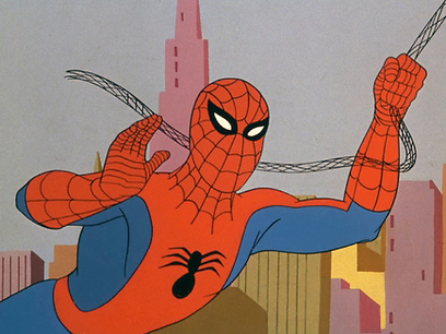 ספיידרמן וקורי העכביש מסדרת האנימציה מהסיקסטיז ()