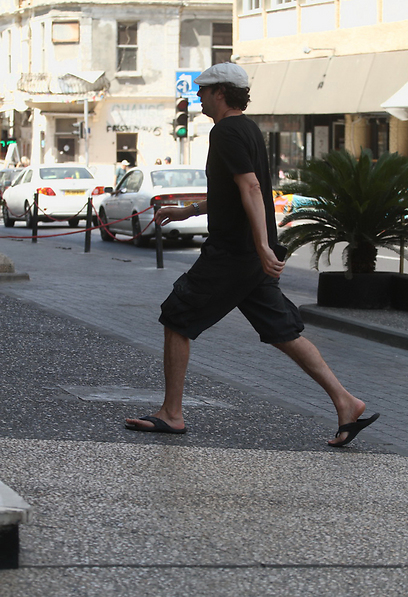 אוף, אחותכם הצולעת. סשה ברון כהן בתל אביב (צילום: ג'קי יעקב) (צילום: ג'קי יעקב)
