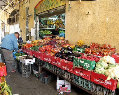 ירקות שווים כל השנה. אבו עבדאללה (צילום: גיל נחושתן) (צילום: גיל נחושתן)
