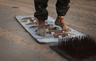קייטנת חמאס במחנה שאטי, עזה (צילום: EPA) (צילום: EPA)