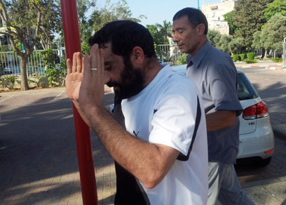 מוחמד סרסור, לאחר שחרורו (צילום: חסן שעלאן) (צילום: חסן שעלאן)