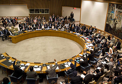 ההצבעה במועצת הביטחון (צילום: AFP) (צילום: AFP)