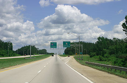 הצפון מעוז רפובליקני, הדרום - דמוקרטי. כביש 4 בפלורידה (צילום:  shutterstock) (צילום:  shutterstock)