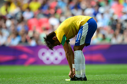 ניימאר שוב איכזב. לברזיל אין עדיין זהב אולימפי (צילום: AFP) (צילום: AFP)
