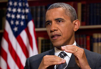הנשיא אובמה, הנשק הכימי יגרור אותו לעימות צבאי? (צילום: AP) (צילום: AP)