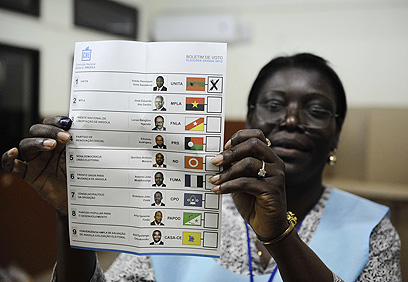 מפלגת האופוזיציה אוניט"א קיבלה 18% בלבד. רשימת המועמדים (צילום: AP) (צילום: AP)
