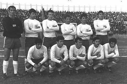 נבחרת ישראל ב-1970 (צילום: מילנר משה, לע"מ ) (צילום: מילנר משה, לע