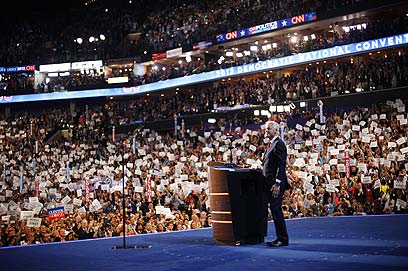 סחף את הוועידה הדמוקרטית. ביל קלינטון, הפוליטיקאי המלהיב באמריקה (צילום: AP) (צילום: AP)