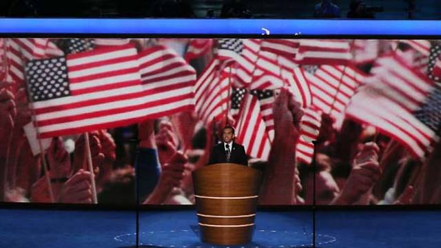 The Democratic National Convention. Netanyahu's relationship with the party has suffered (Photo: AFP)