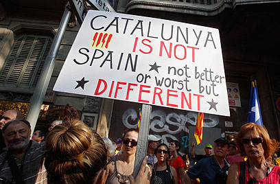 "קטלוניה אינה ספרד. היא לא טובה יותר או גרועה יותר, היא שונה" (צילום: רויטרס) (צילום: רויטרס)