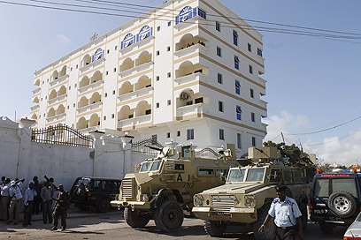 המלון המאובטח במוגדישו (צילום: AFP) (צילום: AFP)
