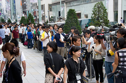תורים ביפן (צילום: EPA) (צילום: EPA)