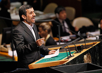 גם מחרתיים נשיא איראן ינאם באו"ם (צילום: רויטרס) (צילום: רויטרס)