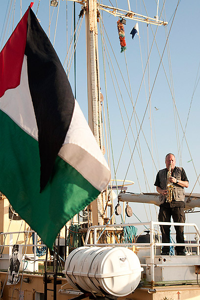 Swedish flotilla to Gaza in 2012 (Photo: AFP)
