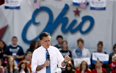 שום רפובליקני לא זכה בנשיאות בלי אוהיו. רומני (צילום: AFP) (צילום: AFP)