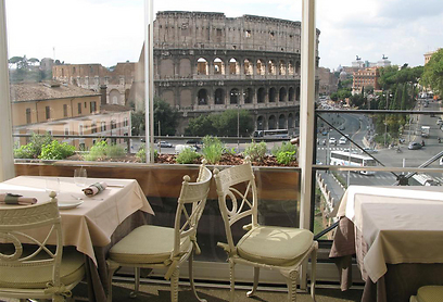 הנוף ממסעדת "ארומא". אל תשכחו לעצור לאתנחתא (צילום: רונית סבירסקי) (צילום: רונית סבירסקי)