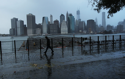 השקט שאחרי הסערה. ניו יורק (צילום: AFP) (צילום: AFP)