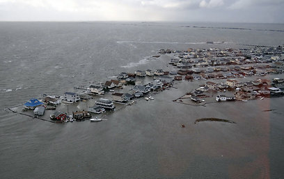 קו החוף בניו ג'רזי (צילום: AFP) (צילום: AFP)