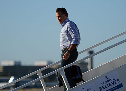 Romney in Florida (Photo: AFP)