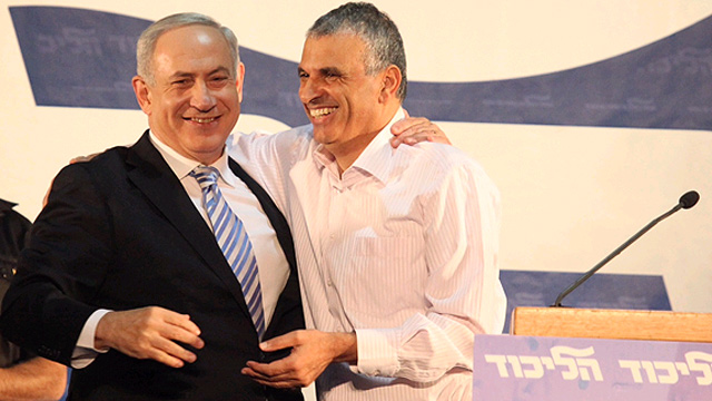 Netanyahu and Kahlon in 2012 (Photo: Motti Kimchi)