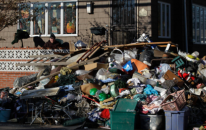 פסולת בניו יורק (צילום: AP) (צילום: AP)