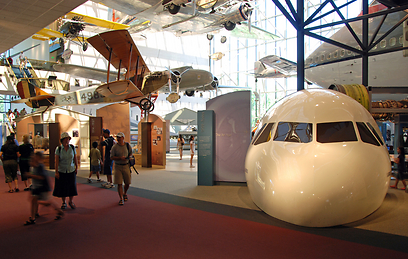 האוסף הגדול בעולם של כלי תעופה. מוזיאון התעופה בוושינגטון (צילום: shutterstock) (צילום: shutterstock)