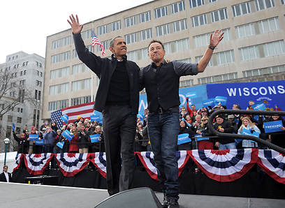 מסע ההופעות נמשך גם בוויסקונסין (צילום: AFP) (צילום: AFP)