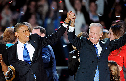 אובמה וסגנו ביידן. מנהיגים של מדינה מפולגת או פסיפס של מיעוטים? (צילום: MCT) (צילום: MCT)