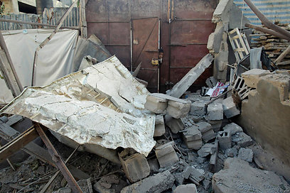 הרס אחרי תקיפת צה"ל בעזה (צילום: רויטרס) (צילום: רויטרס)