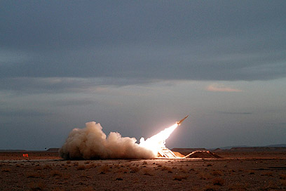 ניסוי טילים איראני. הפרת הסנקציות (ארכיון) (צילום: AP) (צילום: AP)