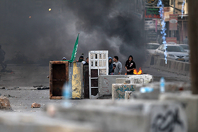 אחרי הפצצה ישראלית (צילום: AFP) (צילום: AFP)