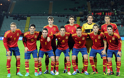 לפחות לא נוגרל מולם. נבחרת ספרד (צילום: gettyimages) (צילום: gettyimages)