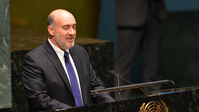 Ron Prosor slams UN's International Year of Solidarity with Palestinians. Archive (Photo: AFP)
