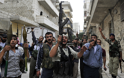 Syrian rebels in Aleppo (Photo: AFP) (Photo: AFP)