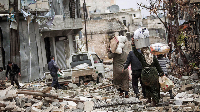 Devastation in Aleppo (Photo: AP)