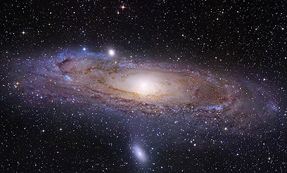 גלקסיית אנדרומדה (צילום: AP) (צילום: AP)