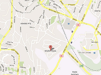 שכונת גבעת המטוס  (צילום:  google maps) (צילום:  google maps)