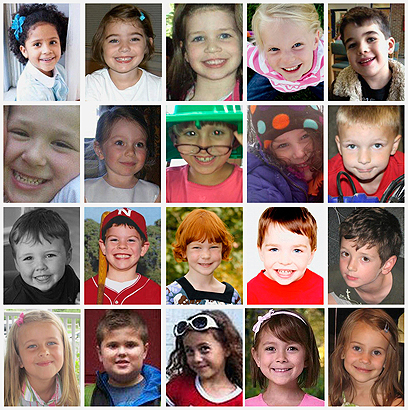 20 הילדים שנרצחו בבית הספר סנדי הוק (צילום: רויטרס) (צילום: רויטרס)