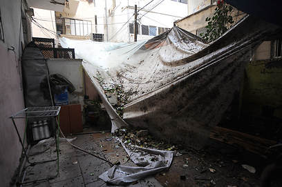 נזקי הסופה בתל אביב (צילום: בני דויטש) (צילום: בני דויטש)