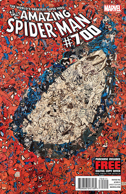 חוברת מס' 700 של "The Amazing Spider-Man". מקום רביעי (צילום: AP) (צילום: AP)
