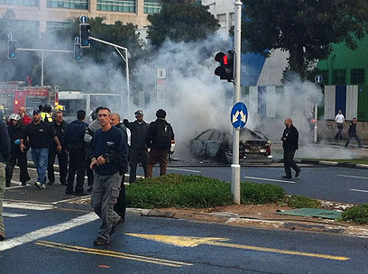 המכונית המפויחת (צילום: אולגה לביא )