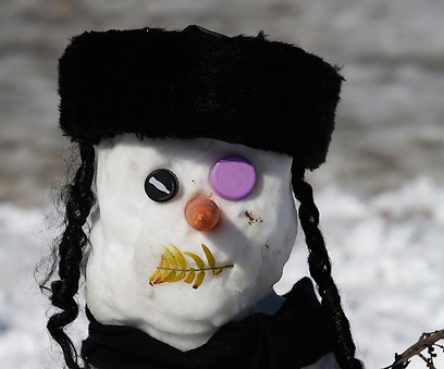 וכשבונים איש שלג, כל חפץ יכול להיות לגיטימי (צילום: רויטרס) (צילום: רויטרס)
