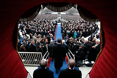 אובמה בפני האומה (צילום: AP) (צילום: AP)