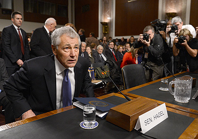 צפוי לו שימוע קשה. הייגל בסנאט (צילום: AFP) (צילום: AFP)