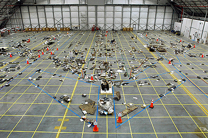 שברי מעבורת החלל קולומביה (צילום: רויטרס) (צילום: רויטרס)