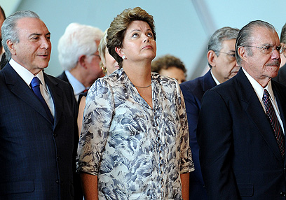 נשיאת ברזיל, דילמה רוסף. "יש לי ביטחון במה שאנו עושים" (צילום: AFP) (צילום: AFP)