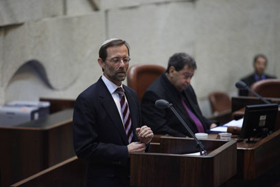 Manhigut Yehudit leader Moshe Feiglin. Infiltrated the Knesset through the Likud (Photo: Gil Yohanan) 