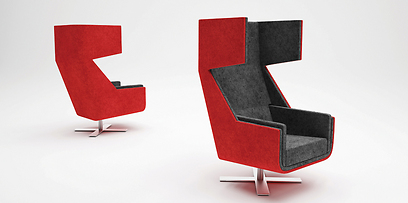 כורסאות אקוסטיות (צילום: פיטרו ריהוט משרדי) (צילום: פיטרו ריהוט משרדי)