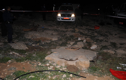הבאר שבה נמצאה גופת הנערה (צילום: ישראל יוסף) (צילום: ישראל יוסף)