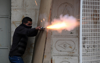 עימותים בחברון            (צילום: AFP) (צילום: AFP)
